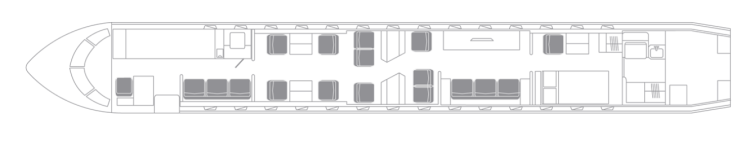 Global 7500 seat map