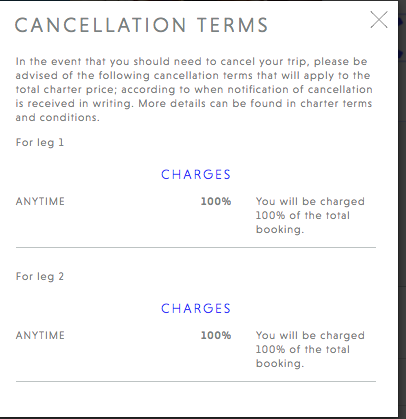 Cancellation Terms