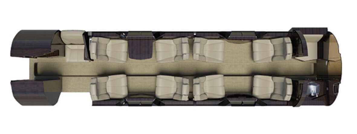 Citation Sovereign floor plan