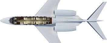 Citation X floor plan