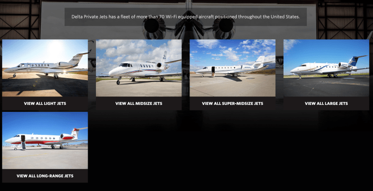 Delta Private Jets Wheels Up