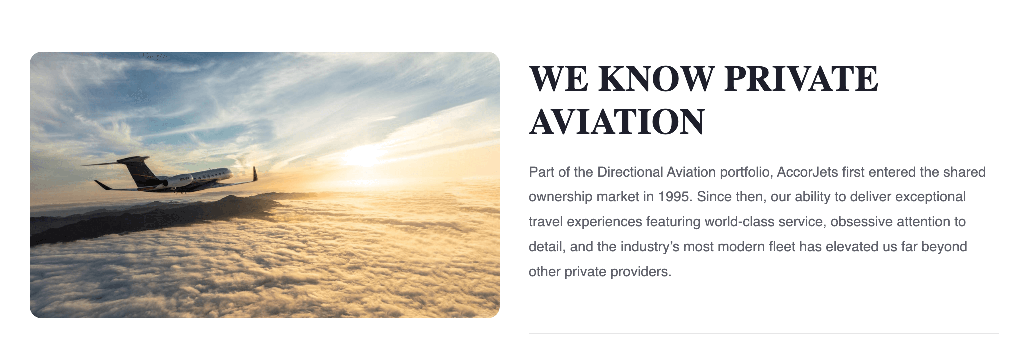 Directional Aviation Accor Jets