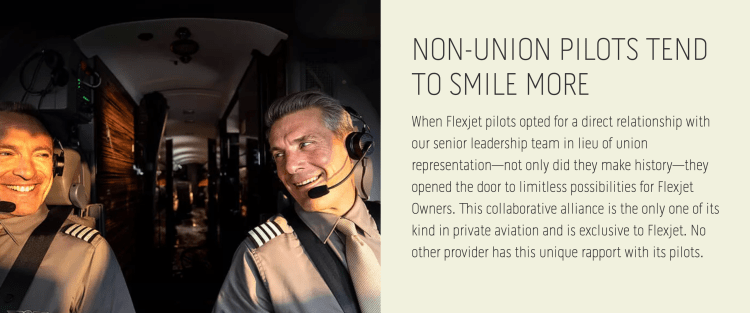 Flexjet fractional ownership