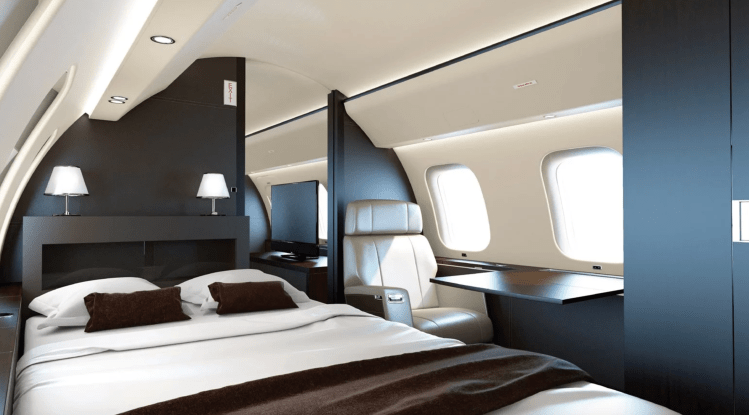 Global 7500 bedroom