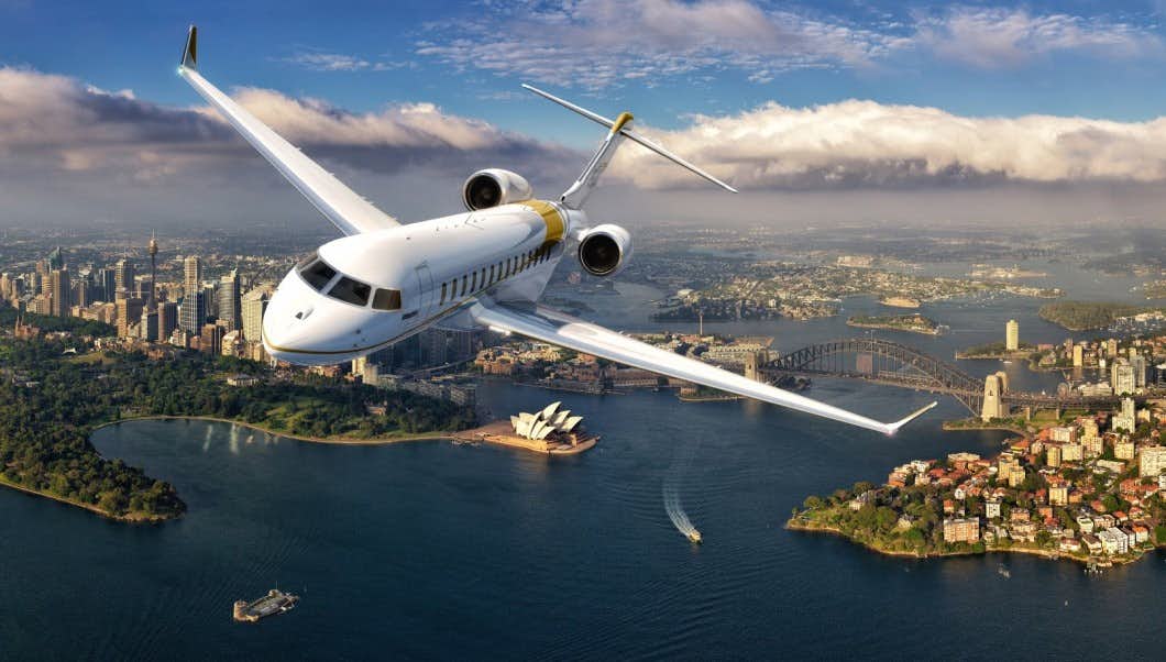 Bombardier Global 7500 ultra-long-range private jet