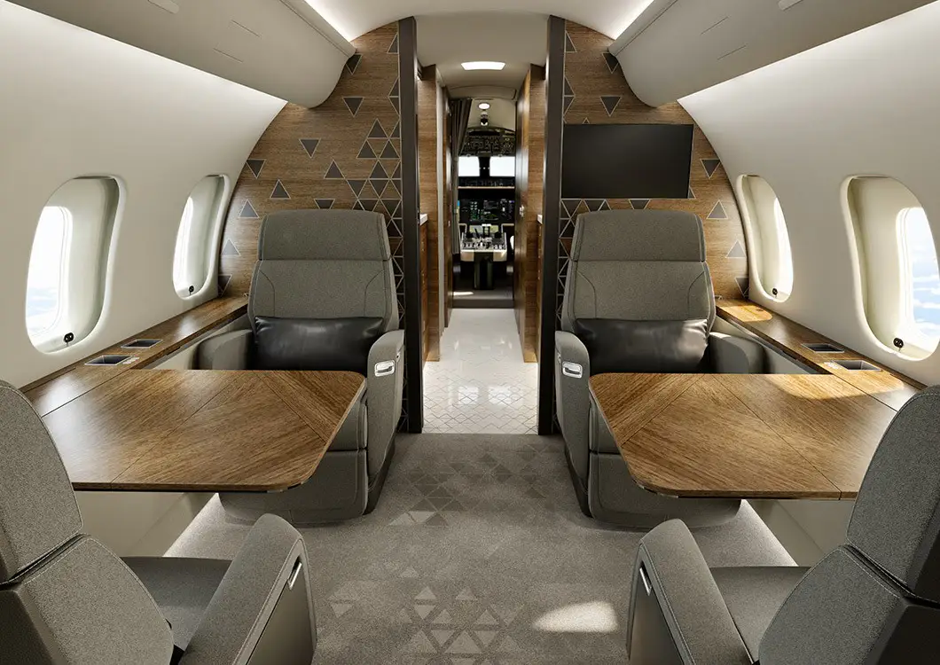 Bombardier Global 5500 Interior