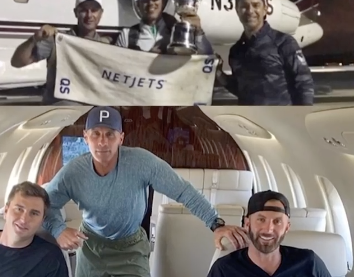 NetJets celebrates the PGA's return via an Instagram video