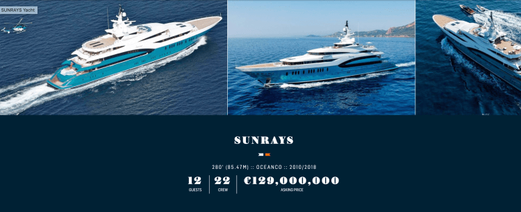 How much does a superyacht cost?