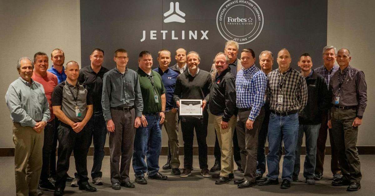 Jet Linx Client Relations First Jet Linx pilots graduate Forbes Travel Guide 5-star service training