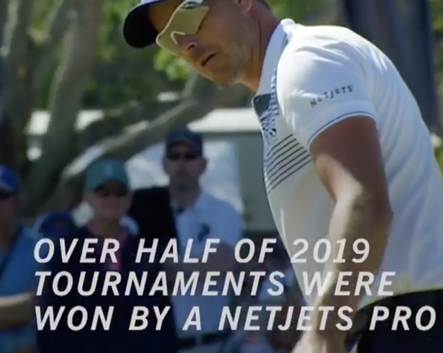 NetJets celebrates the PGA's return via an Instagram video
