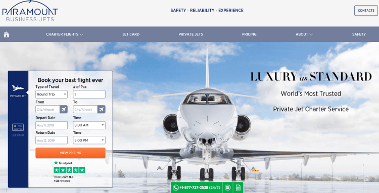 Jet Card Broker Paramount Business Jets Support Future Professionals