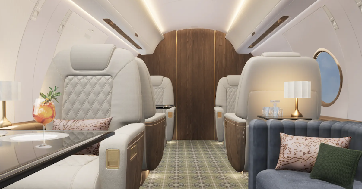 Flexjet shows off G650 private jet interior design semi-finalists Flexjet shows off G650 private jet interior design semi-finalists