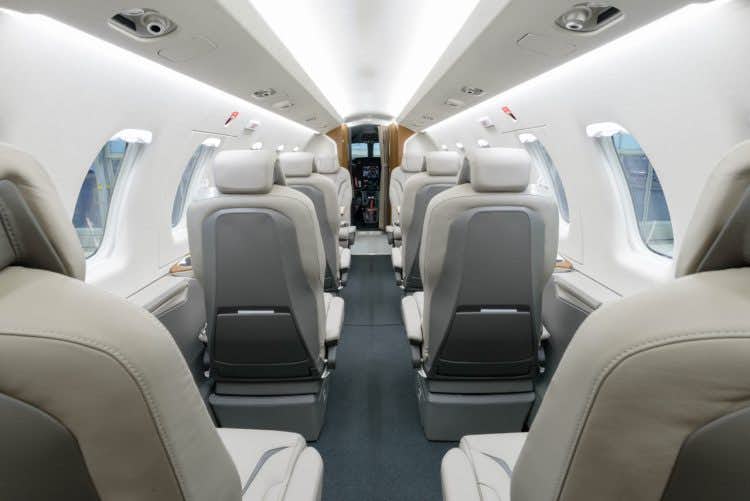 Pilatus PC-24 interior