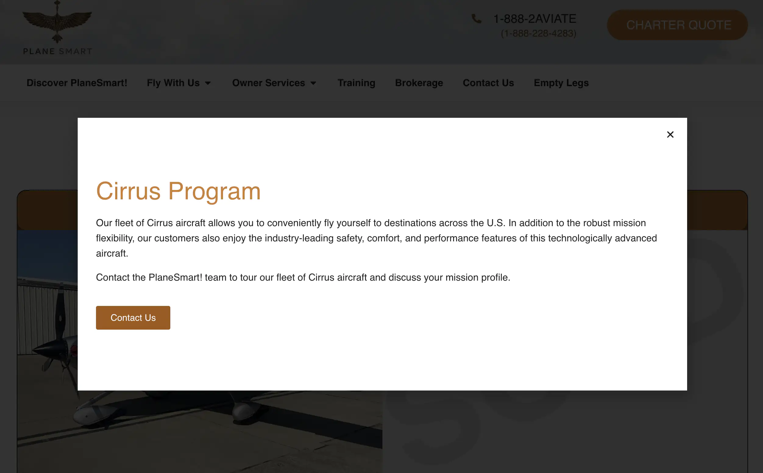 PlaneSmart Cirrus Program