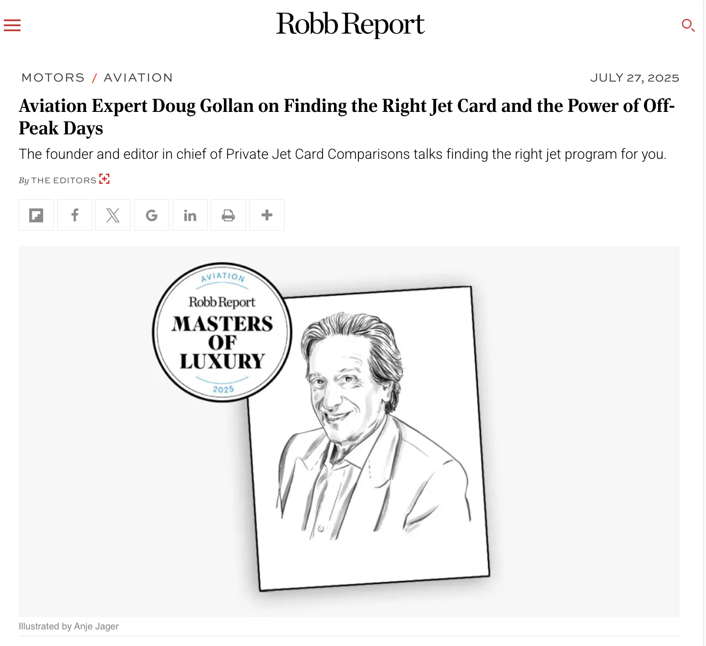 Robb Report Best of the Best