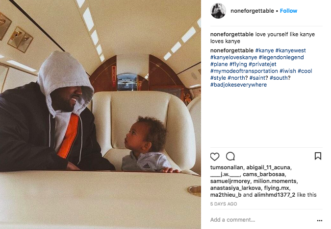 Kanye West Gulfstream GIV private jet