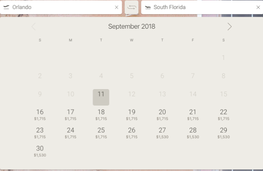 JetSmarter Orlando South Florida schedule