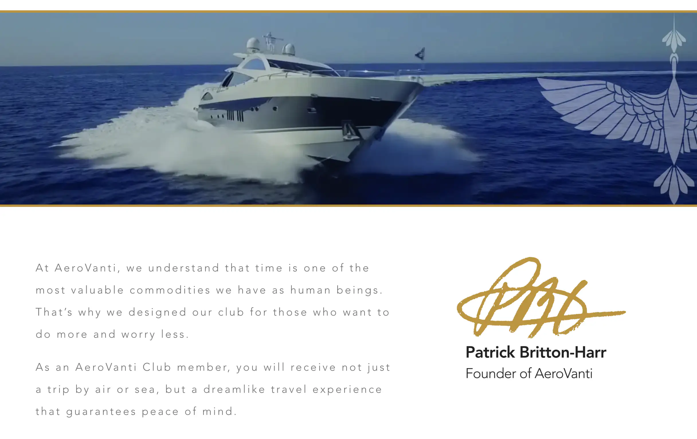 AeroVanti Yacht Club