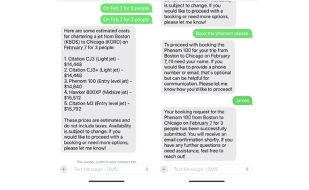 DOT pricing complaint