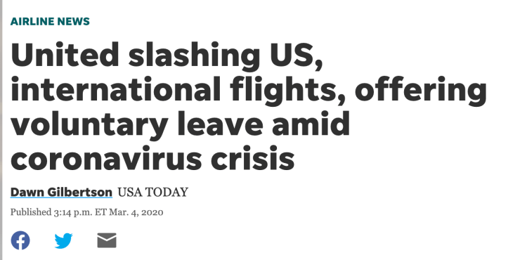private jet travel spikes as airlines cut flights during Coronavirus crisis