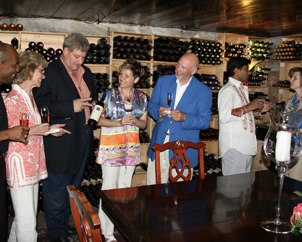 Graycliff Nassau wine cellar