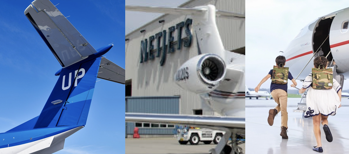 NetJets, Wheels Up, VistaJet repeat in Depatures' private jet awards